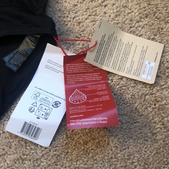 NWT, Thinx, HipHugger, Period Panty, Size Small - Picture 9 of 11